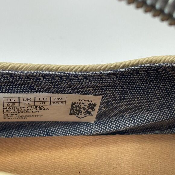 Toms deconstructed Alpargata espadrille Gold Pineapples - W9.5 - Picture 4 of 10
